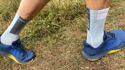 Buff CoolNet Crew Running Socks review: supportive socks with a nose-pleasing minty twist