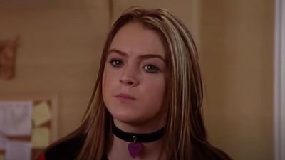 Jimmy Fallon Busted Out A Picture Of Lindsay Lohan At The OG Freaky Friday Premiere, And She Was Her Own Worst Critic