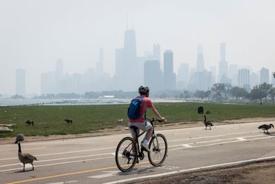 Smoke from Canadian wildfires brings unhealthy air to large swaths of the Midwest