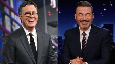 Jimmy Kimmel Is Nominated For An Emmy, And He's Using The Platform To Support Stephen Colbert Amidst Cancellation