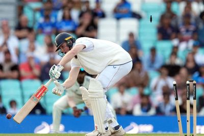 Zak Crawley falls to last ball of day with England set 374 to win fifth Test
