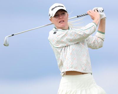 Charley Hull surges into Women’s Open contention as leader Yamashita wobbles