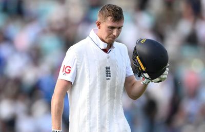 Zak Crawley falls to last ball of day three with England chasing 374 to win fifth Test