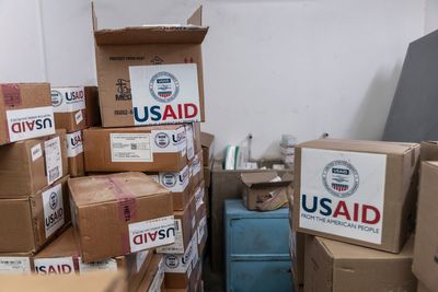 Food earmarked for millions of people still languishes in warehouses after Trump shuttered USAID