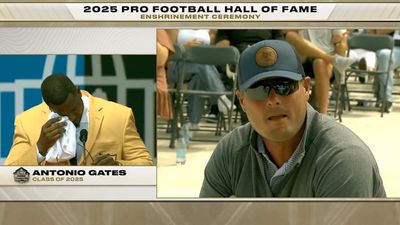 Antonio Gates Had Emotional Message for Phillip Rivers in Hall of Fame Speech