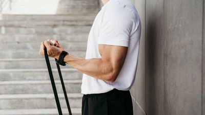 Forget the gym — build muscle from home with this 5-move resistance band workout