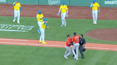 Red Sox Announcer Takes Shot at Astros’ Sign Stealing History After Benches Clear