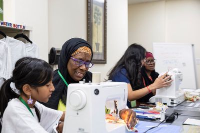 At this summer camp run by grandmas, kids learn cooking skills and life advice