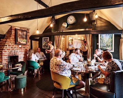 The Greyhound, Beaconsfield, Buckinghamshire: ‘An oligarch’s saloon bar teetering on the edge of chintz’ – restaurant review