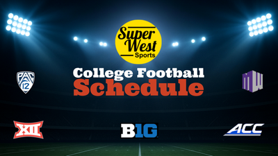 2026 College Football Schedule for Teams in the West