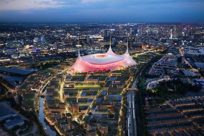 Manchester United’s bold new stadium plans already delayed by dispute with freight train company