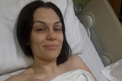 Jessie J admitted to hospital six weeks after breast cancer surgery
