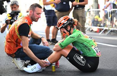 'Abandoning will never be an option' - broken and bruised, these riders are just trying to finish the Tour de France Femmes
