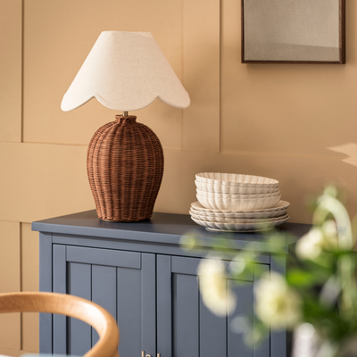 I’ve seen this rustic lighting trend at every major brand this year – and it's popping up in every stylish home I know