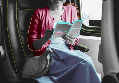 The kindness of strangers: out of the blue, an older woman handed me a well-thumbed book