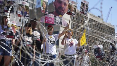 Macron joins international outcry over 'cruelty' of Hamas hostage video