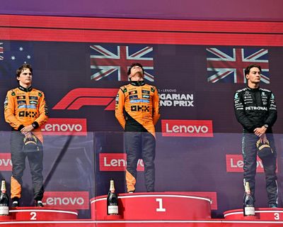 Norris wins battle with McLaren teammate Piastri to take Hungarian F1 GP