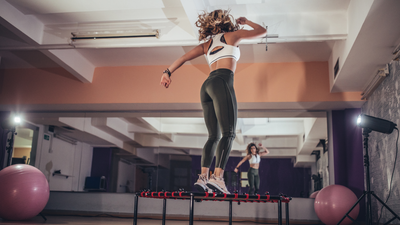 I swapped my daily 5K run for a 7-minute rebounder workout – here’s what happened