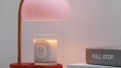 All my guests have been asking where I found this retro candle warmer – it's chic, adjustable, and affordable
