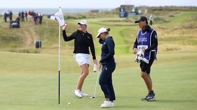 Watch: Pro Makes Bank-Shot Hole in One at AIG Women's Open