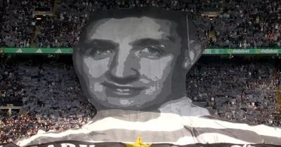 Celtic supporters honour legend John Clark with huge tifo before St Mirren clash