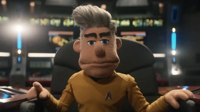 Star Trek: Strange New Worlds spent half a year turning its cast into puppets for one of its wildest episodes yet: "We had to have a lot of conversations about making puppets"