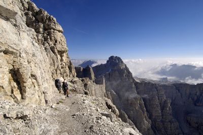 The permafrost in the Italian Dolomites is melting, causing unpredictable, dangerous rockslides and leading to the evacuation of hundreds of hikers, and there's no sign of it stopping