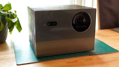 I tested the Valerion VisionMaster Pro 2 projector, and it’s got a bright picture, but it's pricey for an all-in-one