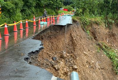 Torrential Rain In Taiwan Kills Four Over Past Week