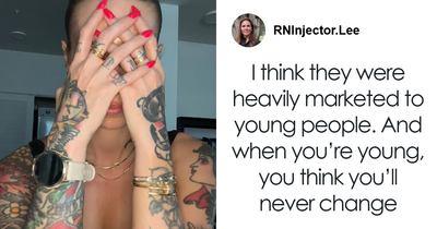 Woman Who Spent $10,000 On More Than 30 Tattoos Says She Hates Every Single One Of Them