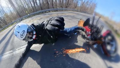 This YouTuber Posted Her Motorcycle Death Wobble Crash, Wants to Help Us All Learn