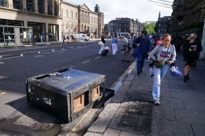 Roads and railways shut by Storm Floris as high winds batter UK