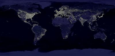 If everyone in the world turned on the lights at the same time, what would happen?
