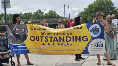 Parents and teachers battle to keep outstanding east London school open