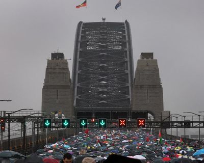 We know the Sydney Harbour Bridge protest against the killing in Gaza was huge – but just how big was it?