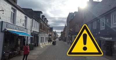 Buildings evacuated and streets closed as Storm Floris damages Fort William centre