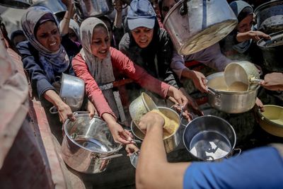 Social media images of Gaza cafes can’t hide truth: Israel is starving Palestinians