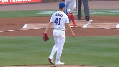Chicago's Trade Deadline Acquisition Mike Soroka Leaves Cubs Debut After Just Two Innings