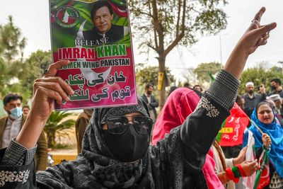 Imran Khan’s party turns to UN as former Pakistan prime minister marks 2 years in prison