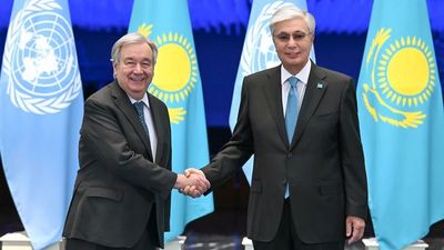 UN's Guterres launches regional centre in Kazakhstan to drive sustainable development