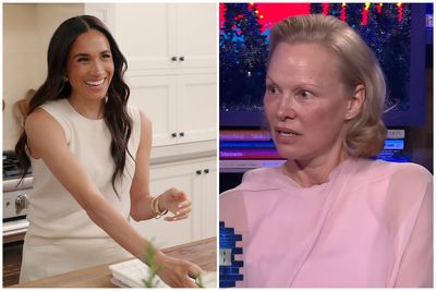 Pamela Anderson breaks silence on claim With Love, Meghan 'ripped off' her cooking show