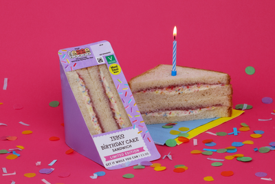 Tesco launches limited-edition birthday cake sandwich inspired by Victoria sponge: ‘Get it while you can’