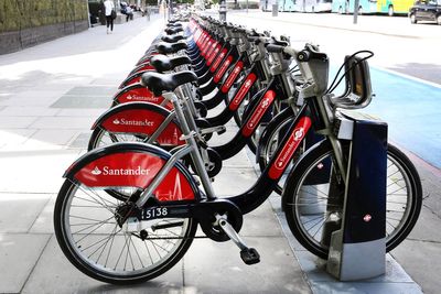 Santander bikes out of order across London due to tech error, TfL says