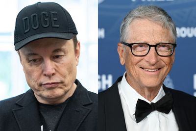 The only person whose net worth has dropped anywhere near as much as Elon Musk's is Bill Gates—and he's giving it away