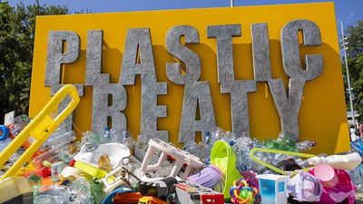 Nations meet in Geneva for final push on treaty to curb world’s spiralling plastic pollution crisis