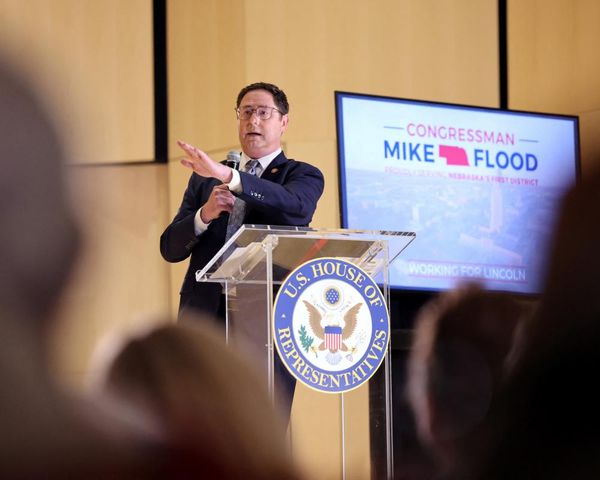 Nebraska Republican faces heckles and boos at town hall over Trump cuts and Epstein