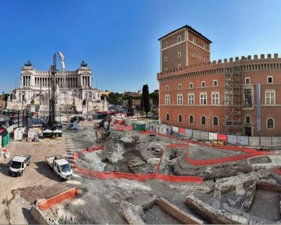 Homes of ‘working-class Romans’ discovered during Rome metro dig