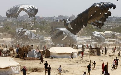 How much aid has entered Gaza?