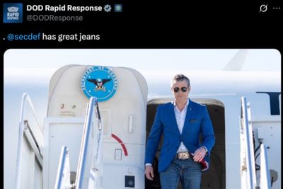 Hegseth ‘has great jeans’: Defense Department taps into MAGA’s obsession over Sydney Sweeney ad