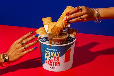 Greggs and KFC team up to launch bakery favourite drenched in gravy